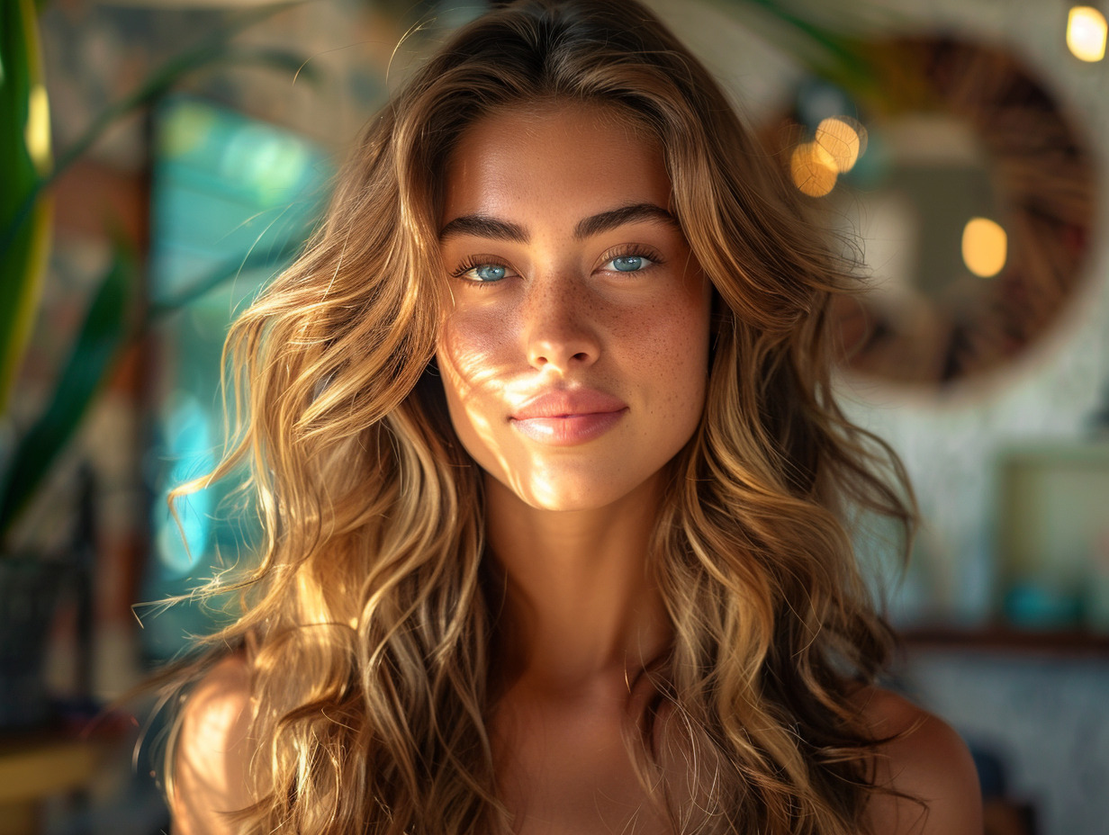 ombré hair caramel