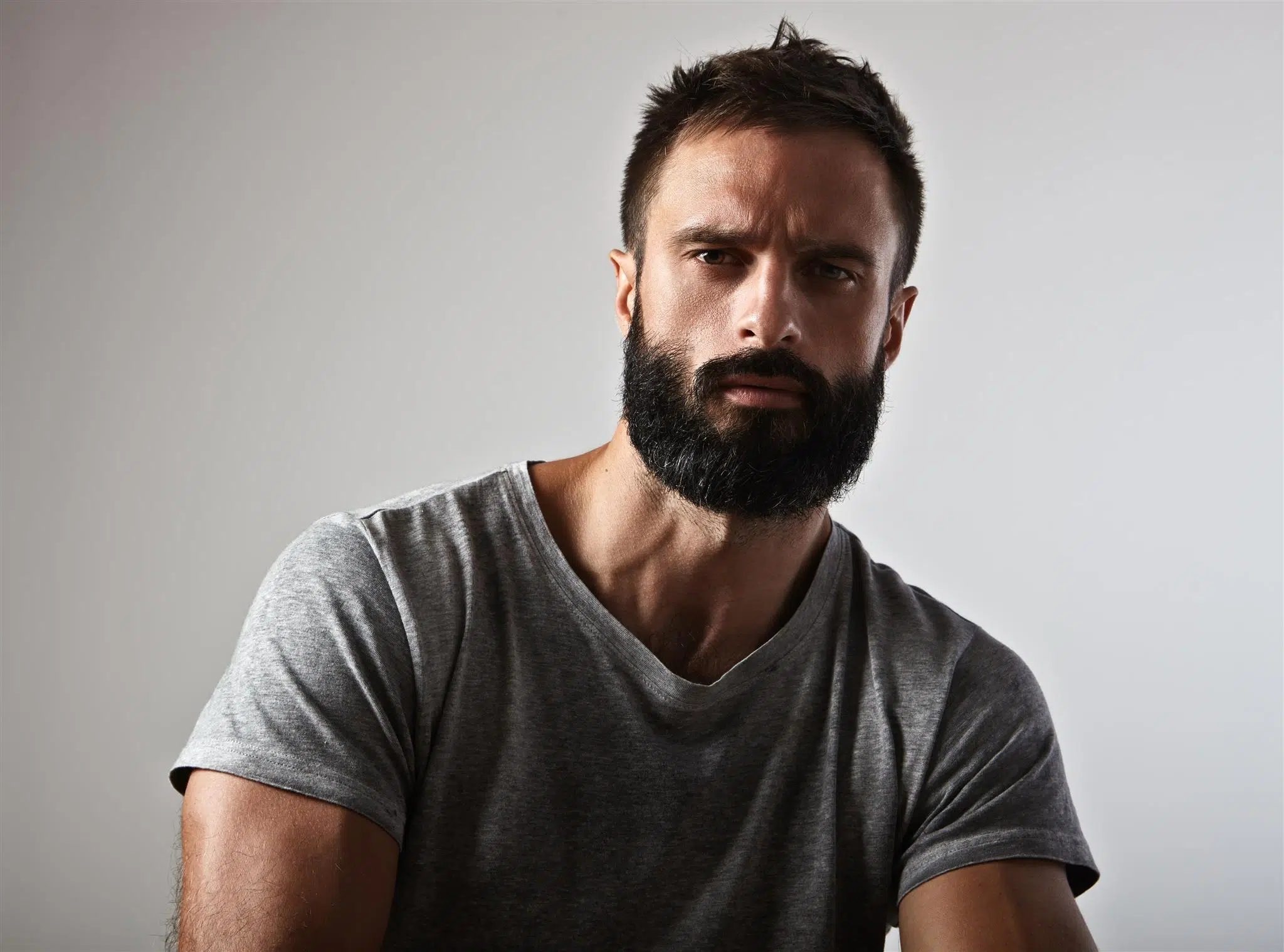 avoir la barbe