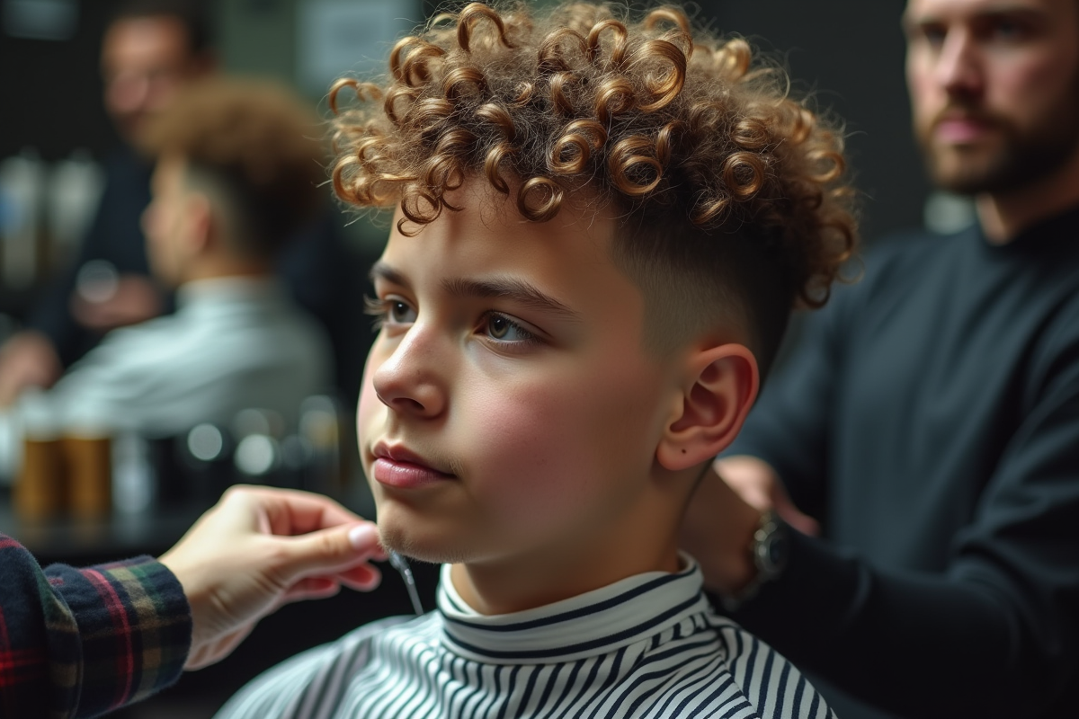 Astuces imparables pour une coupe de cheveux homme bouclés irrésistible