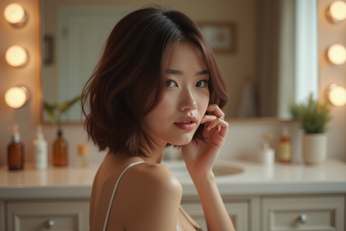 cheveux volumineux
