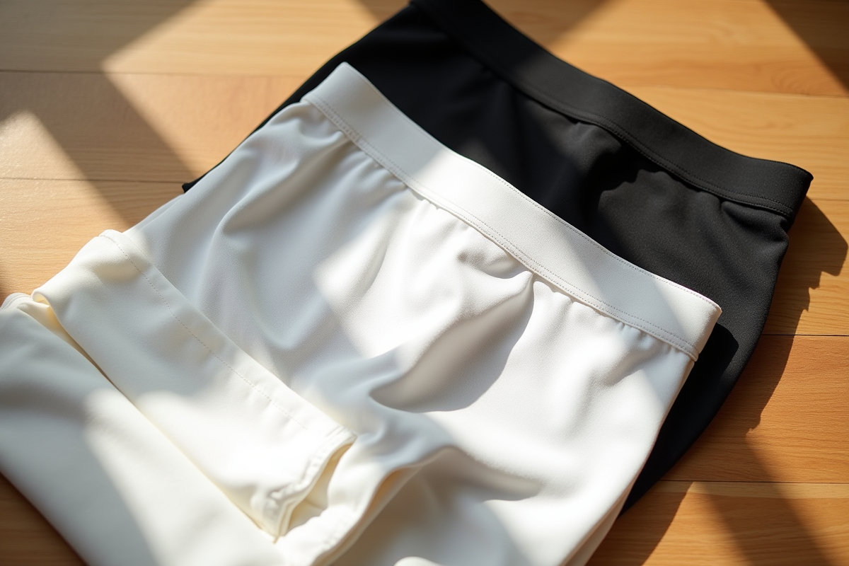sous-vêtements blancs