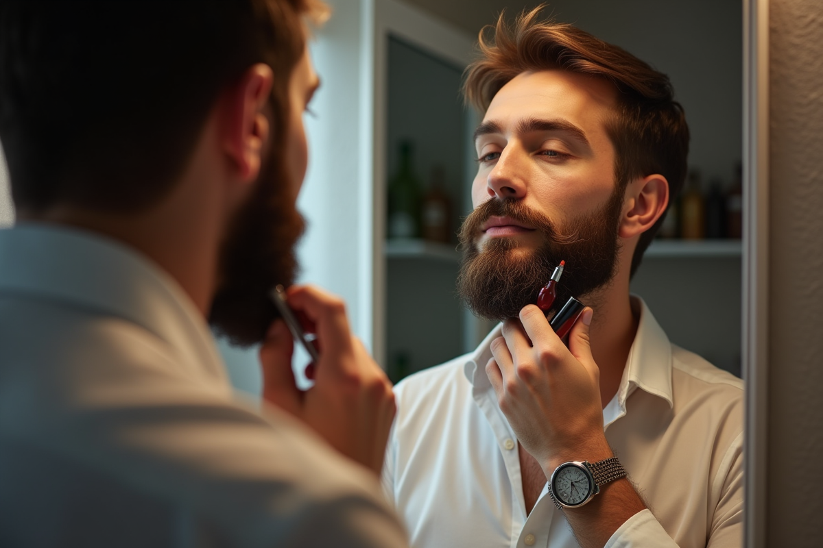 Moustache et bouc : l’art de sculpter une barbe élégante