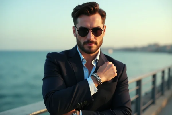Comment arborer un bracelet en forme d’ancre pour homme avec style ?